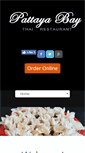 Mobile Screenshot of pattayabaythai.com